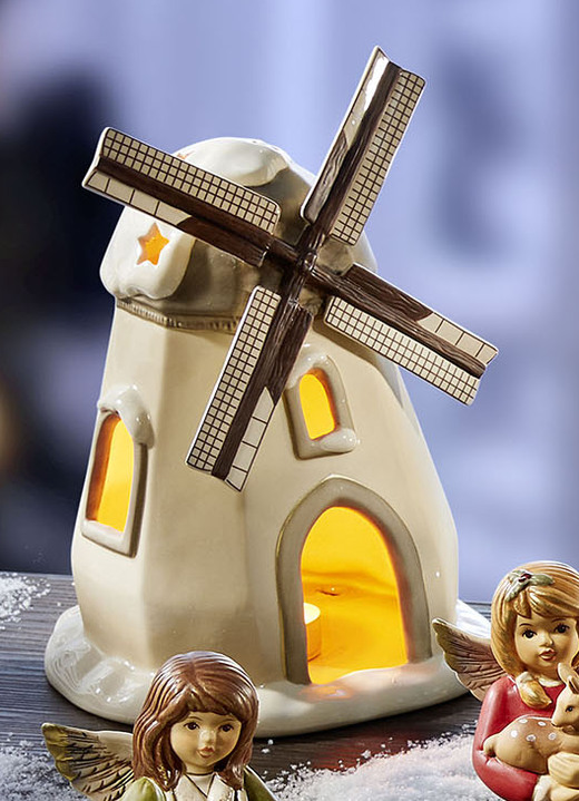 - Windmühle, in Farbe BRAUN-BEIGE, in Ausführung Windmühle Ansicht 1