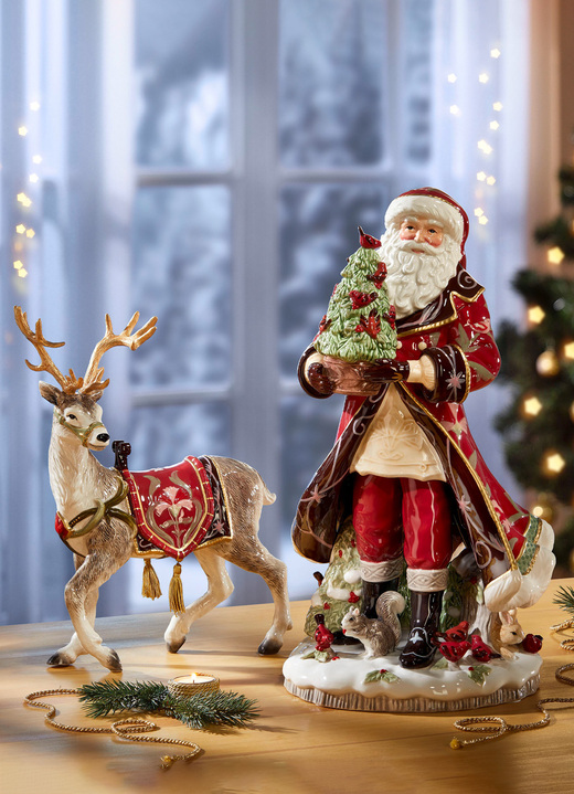 - Figuren aus der Serie Fitz & Floyd von Goebel, in Farbe BUNT, in Ausführung Weihnachtsmann Ansicht 2