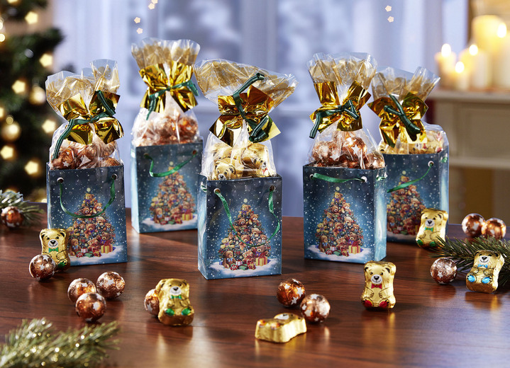 Weihnachtsleckereien - Tütchen Bärchen, 5er-Set, in Farbe BUNT
