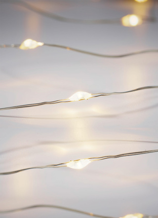 - Flexible Kupferdraht-Micro-LED-Kette, in Farbe TRANSPARENT, in Ausführung Länge 5,6 m, 50 LEDs – Farbe TRANSPARENT – Ansicht 