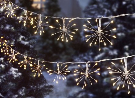Lichterkette Wunderkerze für den Innen- und Außenbereich