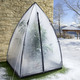 - Winterschutz Frostschutzhaus Polar, in Farbe TRANSPARENT – Farbe TRANSPARENT – Ansicht 3