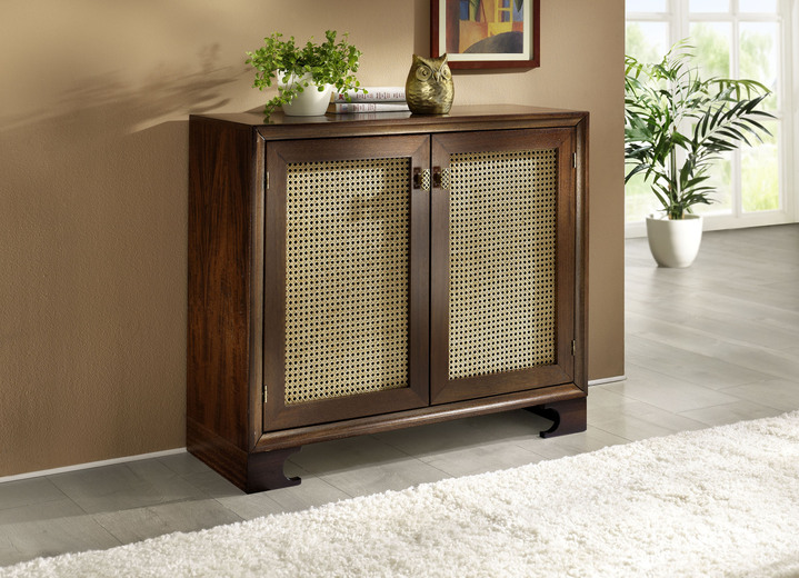 Sideboards & Kommoden - Kommode im italienischen Stil, in Farbe NUSSBAUM-NATUR Ansicht 1