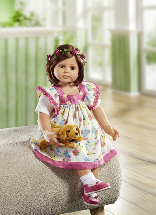 Künstlerpuppe Johanna Paetsch von Brigitte Paetsch