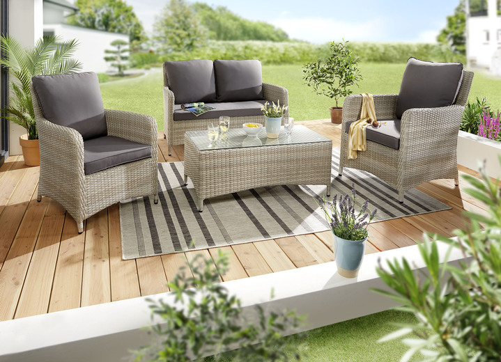 Gartenmöbel - Lounge-Set Esprit, in Farbe NATUR