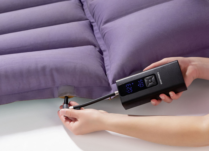 - Kabelloser Luftdruck-Kompressor, in Farbe SCHWARZ Ansicht 12