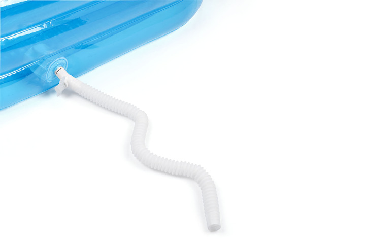 Freizeitspaß - Aufblasbare Badewanne, in Farbe BLAU-WEISS Ansicht 3