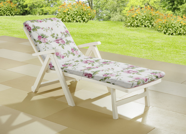 Kissen, Polster und Auflagen - Kissen und Auflagen in mustergültiger Qualität, in Farbe PFINGSTROSE, in Ausführung Sitzkissen 2er-Set Ansicht 8