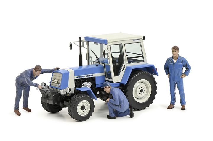 Sammlermodelle - Landmaschine Fortschritt ZT 323, in Farbe BLAU