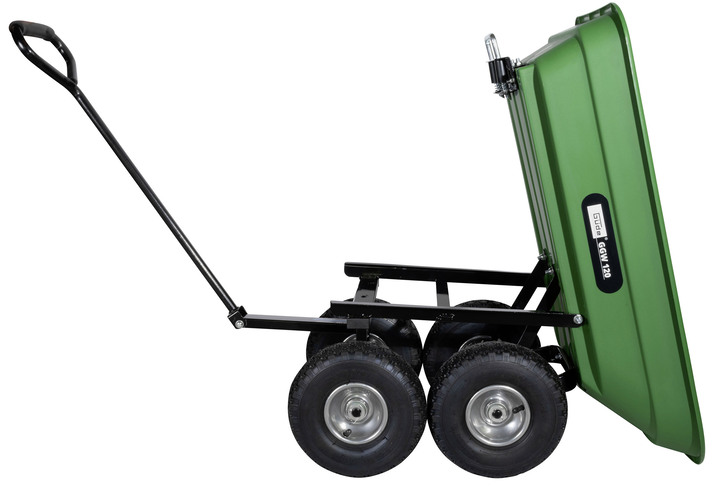 Gartenzubehör - Gartenwagen von Güde mit Kippfunktion Ansicht 2 Gartenzubehör - Gartenwagen von Güde mit Kippfunktion, in Farbe GRÜN-SCHWARZ, in Ausführung Klein, 55 l Ansicht 2