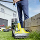 Gartenpflege - Gloria FineCut Akku-Einhandmäher – Farbe GELB-BLAU – Ansicht 1 Gartenpflege - Gloria FineCut Akku-Einhandmäher, in Farbe GELB-BLAU – Farbe GELB-BLAU – Ansicht 1