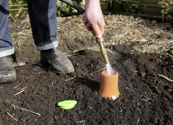 - Hydro-Max Bewässerungssystem, in Farbe TERRAKOTTA, in Ausführung Hydro-Max S, 1 Liter Wasserspeicher Ansicht 4