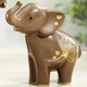 Figuren - Goebel Elefant mit Echtgoldauflage – Farbe BRAUN – Ansicht 1 Figuren - Goebel Elefant mit Echtgoldauflage, in Farbe BRAUN, in Ausführung Elefant Pika Pika – Farbe BRAUN – Ansicht 1