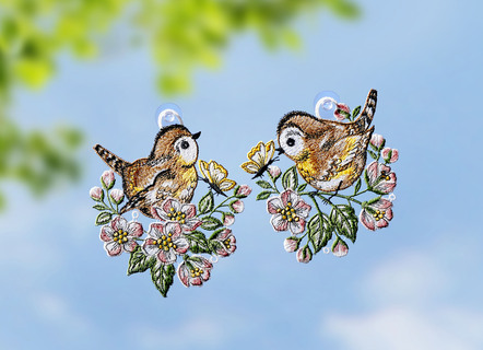 Fensterbild 2er Set