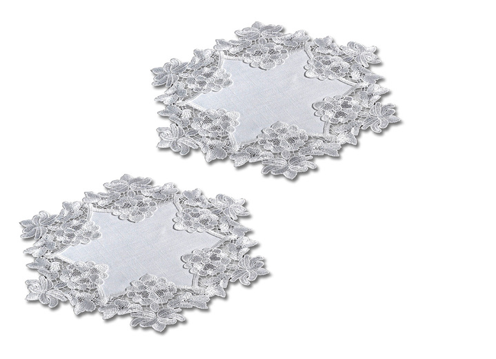 Tischdecken - Elegante Tischdecken und Accessoires , in Größe 101 (Deckchen, 35x 50 cm) bis 404 (Kissenbezug, 40x 40 cm), in Farbe SEKT Ansicht 5