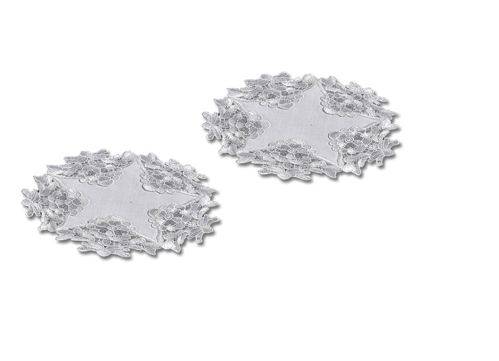 Tischdecken - Elegante Tischdecken und Accessoires , in Größe 101 (Deckchen, 35x 50 cm) bis 404 (Kissenbezug, 40x 40 cm), in Farbe SEKT Ansicht 4