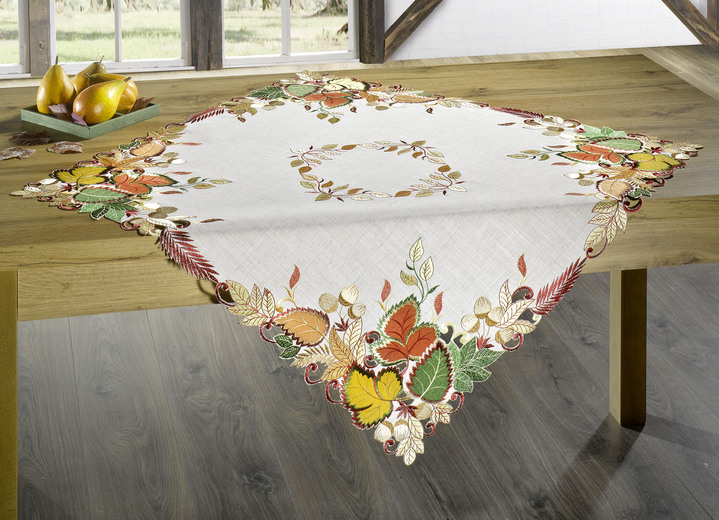 Tischdecken - Tisch- und Raumdekoration dem Hause Schäfer, in Größe 101 (Läufer, 40x 90 cm) bis 404 (Kissenbezug, 40x 40 cm), in Farbe BUNT Ansicht 1
