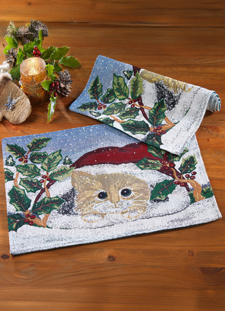 Tischdecken - Gobelin-Platzset, 2-teilig, in Farbe BUNT