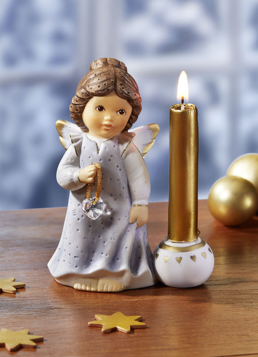 Kerzenhalter Engel aus der Nina & Marco-Serie von Goebel - Weihnachten |  Brigitte Hachenburg