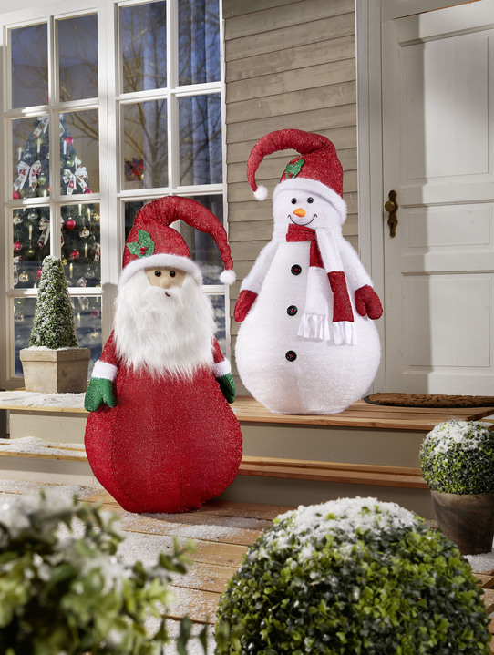 - XL-LED-Figuren, in Farbe BUNT, in Ausführung Schneemann Ansicht 3