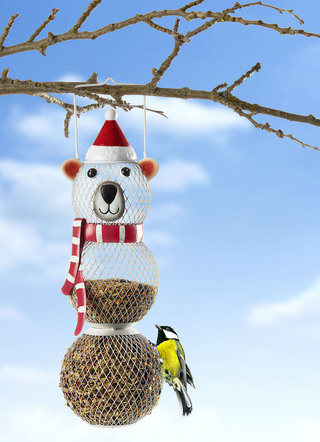 Vogelfutterstelle "Eisbär"