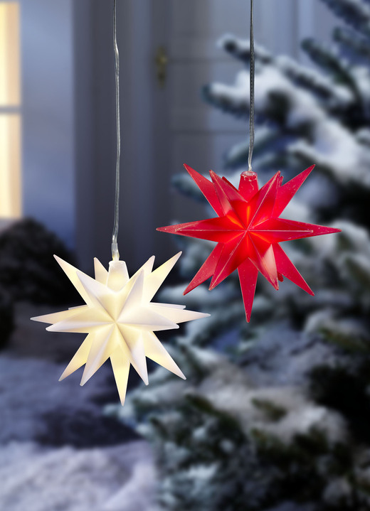 LED-Stern, 12cm, rot - Weihnachten