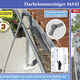 Gartenzubehör - Dachrinnen-Reiniger Maxi für bis zu 4,5 m Arbeitshöhe, in Farbe GRAU-SCHWARZ – Farbe GRAU-SCHWARZ – Ansicht 1