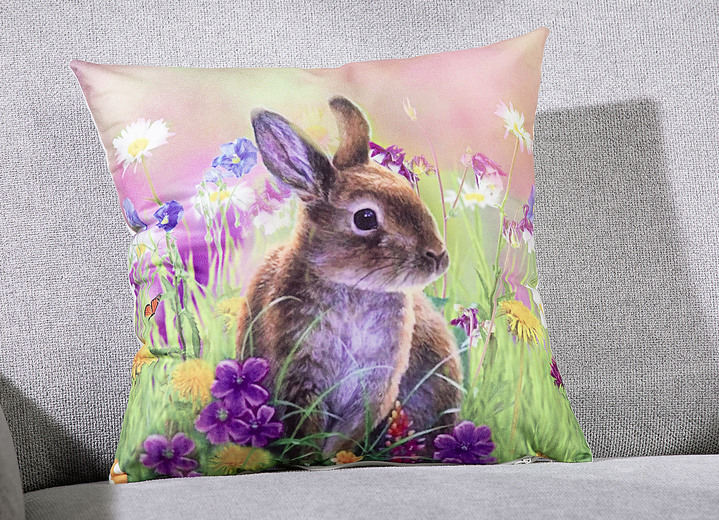 - Samtweicher Kissenbezug, in Farbe BUNT Ansicht 2