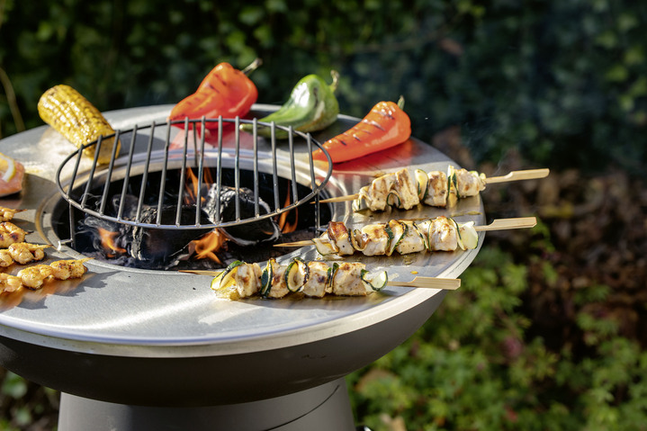 Gartengrill - Landmann Holzkohlegrill, in Farbe SCHWARZ Ansicht 6