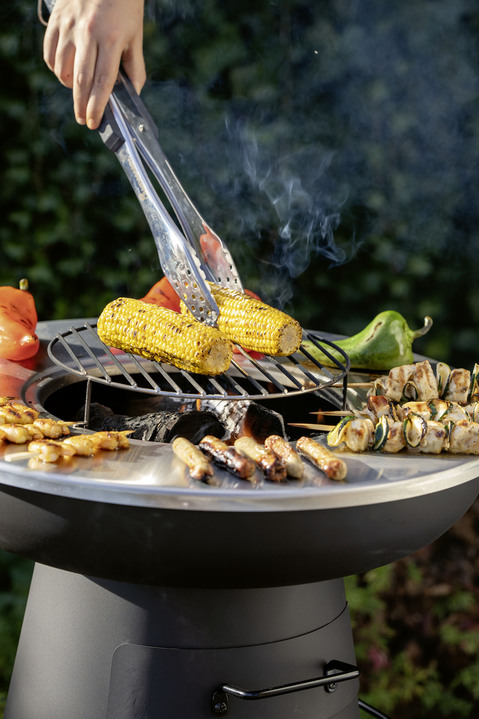 Gartengrill - Landmann Holzkohlegrill, in Farbe SCHWARZ Ansicht 5