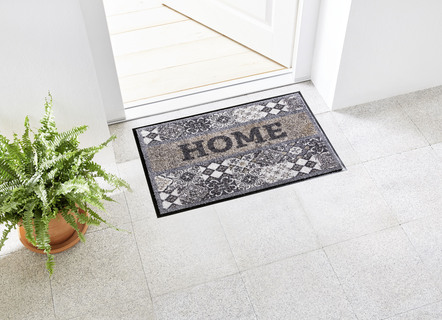 Fußmatten - Fußmatte mit Vinylrücken, in Farbe BUNT – Farbe BUNT – Ansicht 