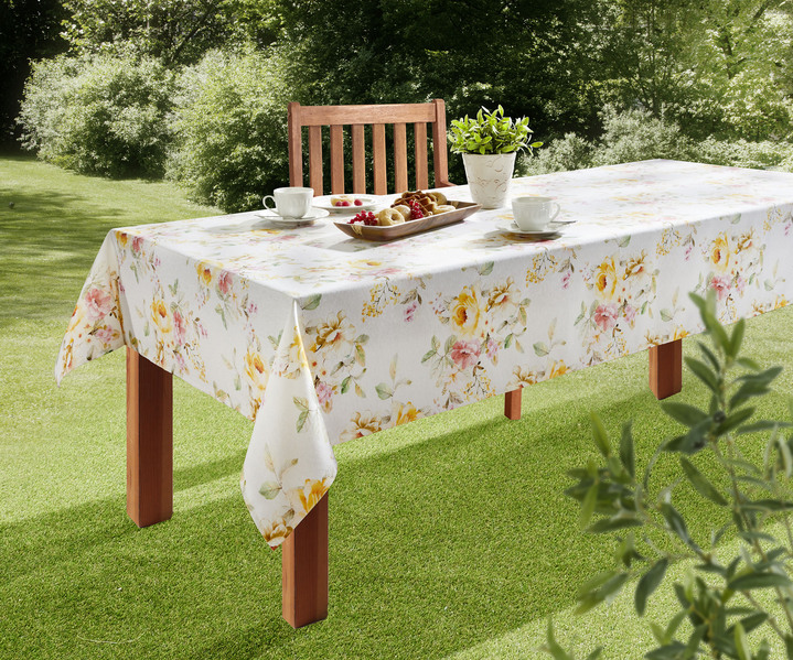 Gartentischdecken - Digitalbedruckte Tisch- und Raumdekoration, in Größe 105 (Läufer, 40x140 cm) bis 190 (Tischdecke oval, 140x190 cm), in Farbe MULTICOLOR Ansicht 2