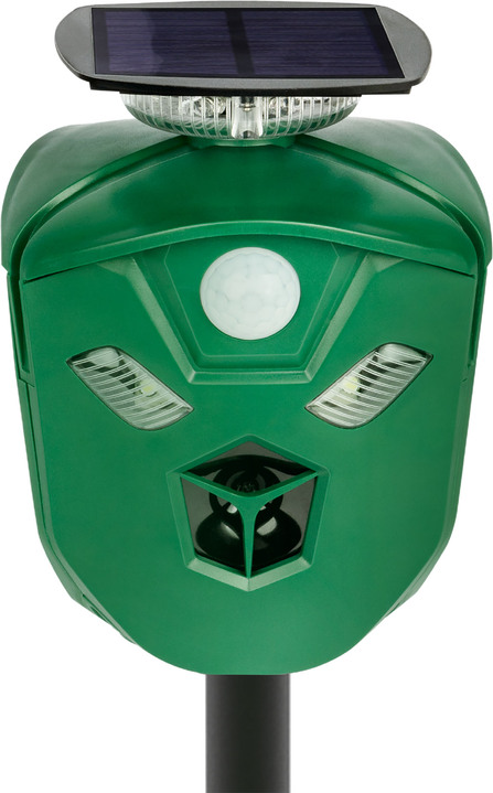 Gartenzubehör - Tierschreck 360° mit Bewegungsmelder Ansicht 3 Gartenzubehör - Tierschreck 360° mit Bewegungsmelder, in Farbe GRÜN Ansicht 3