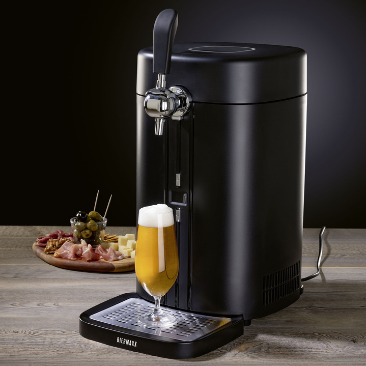 Freizeitspaß - Bier-Maxx-Zapfanlage, in Farbe SCHWARZ Ansicht 1