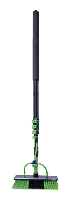 Garten - Hammersmith Aquaclean Deluxe 2-in-1 Teleskop Wasserbesen, in Farbe SCHWARZ-GRÜN Ansicht 6