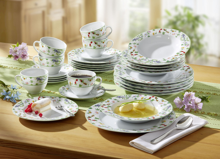 Wohnaccessoires - Porzellan-Geschirr Millefiori aus hochwertigem weißen Porzellan Ansicht 10 Wohnaccessoires - Porzellan-Geschirr Millefiori aus hochwertigem weißen Porzellan, in Farbe , in Ausführung Henkelbecher Millefiori, 6er-Set Ansicht 10