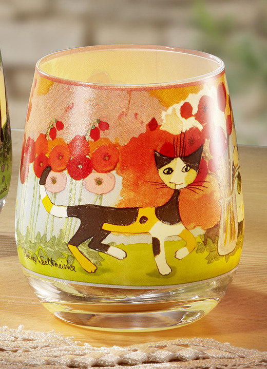 - Windlicht aus der Rosina-Wachtmeister-Kollektion, in Farbe ORANGE-BUNT Ansicht 1