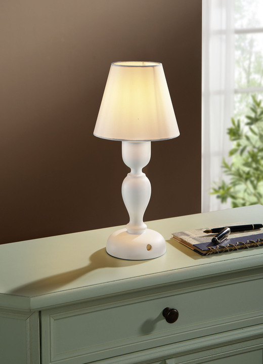 Lampen & Leuchten - Dimmbare LED-Touch-Tischleuchte, in Farbe PASTELLBLAU Ansicht 3