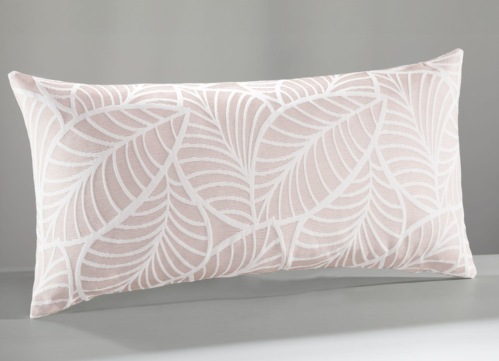 Tagesdecken - Tagesdecke und Kissenbezüge mit naturnahen Blättermotiven Ansicht 13 Tagesdecken - Tagesdecke und Kissenbezüge mit naturnahen Blättermotiven, in Größe 873 (Einzelbett, 135x210 cm) bis 924 (Kissenbezug, 40 x 80 cm), in Farbe ROSA Ansicht 13