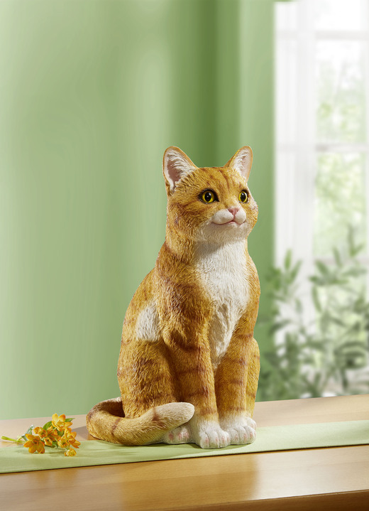 Figuren - Katze, in Farbe ORANGE