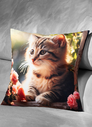 Kissenbezüge - Kissenbezug mit Reißverschluss, in Farbe BUNT