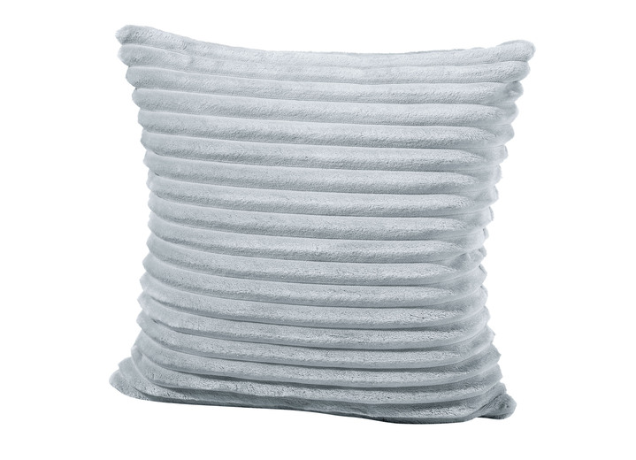 Kissenbezüge - Weicher Cord-Kissenbezug, in Farbe DUNKELBLAU Ansicht 3