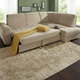 Funktions-Polstermöbel - Polsterecke mit Funktion, in Farbe BEIGE – Farbe BEIGE – Ansicht 3