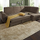 Funktions-Polstermöbel - Polsterecke mit Funktion, in Farbe BEIGE – Farbe BRAUN – Ansicht 3