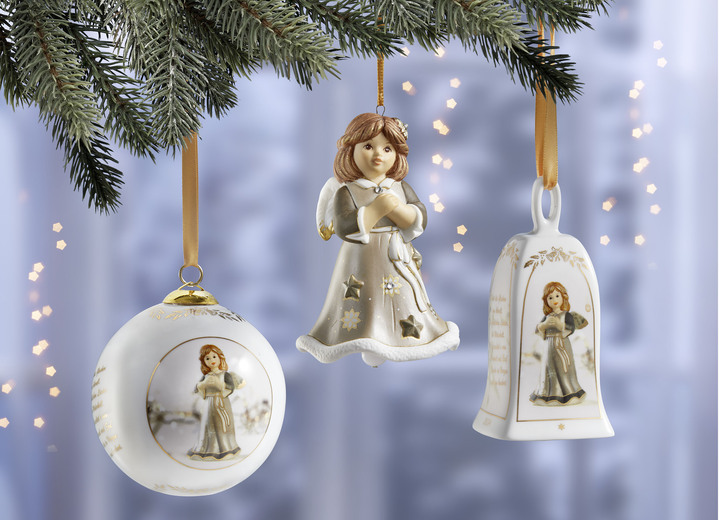Goebel-Figuren - Goebel Jahresartikel 2024, in Farbe WALNUSS, in Ausführung Jahresengelsglöckchen 2024 Ansicht 2