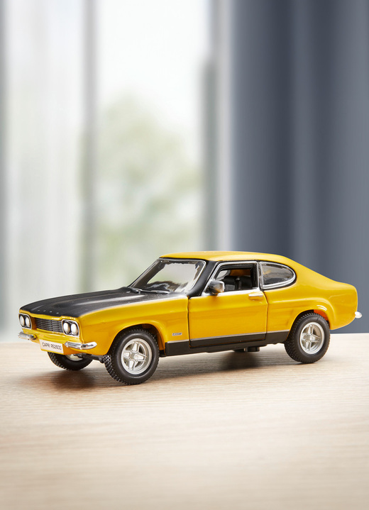 Sammlermodelle - Ford Capri RS26, in Farbe GELB Ansicht 1