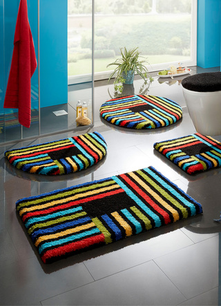 Badvorleger mit rutschhemmender Rückseite von Grund