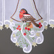 Heimtextilien - Weihnachtlicher Kurzstore mit hochwertiger Stickerei – Farbe BUNT – Ansicht 2 Heimtextilien - Weihnachtlicher Kurzstore mit hochwertiger Stickerei, in Größe 786 (H45xB 85 cm) bis 788 (H45xB115 cm), in Farbe BUNT – Farbe BUNT – Ansicht 2