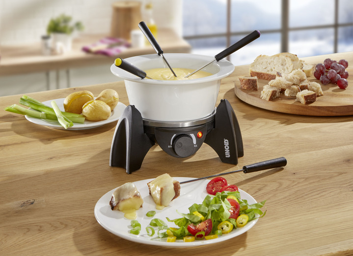- 3-in-1 Elektro-Fondue-Set, in Farbe EDELSTAHL-SCHWARZ Ansicht 1