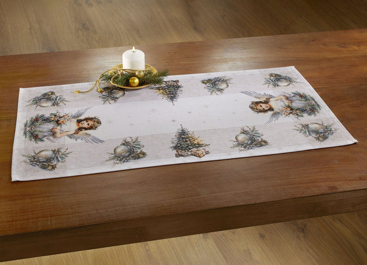 Tischdecken - Traumhaft schöne Tisch- und Raumdekoration, in Größe 101 (Deckchen, 35x 50 cm) bis 404 (Kissenbezug, 40x 40 cm), in Farbe BUNT Ansicht 3